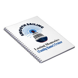 Anpassade Family Cruise Vacation Smooth Sailing Anteckningsbok