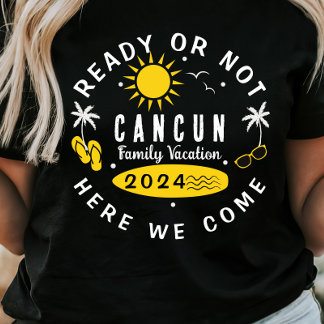 Anpassade Family Vacation T-shirt