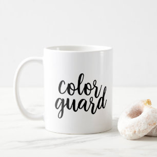 Anpassade Färg Guard Mugg med Flagga Graphic