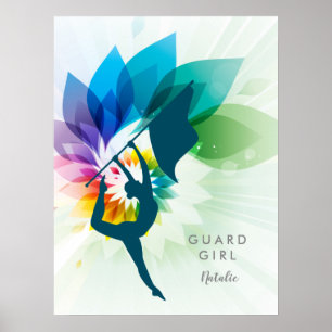 Anpassade Färg Guard Poster