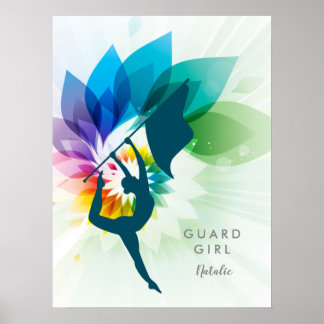 Anpassade Färg Guard Poster