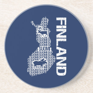 ANPASSADE FINLAND KARTA UNDERLÄGG SANDSTEN