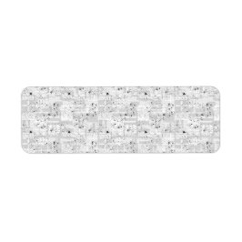 Anpassade firmaketiketterna för varumärkesbyggande returadress etikett