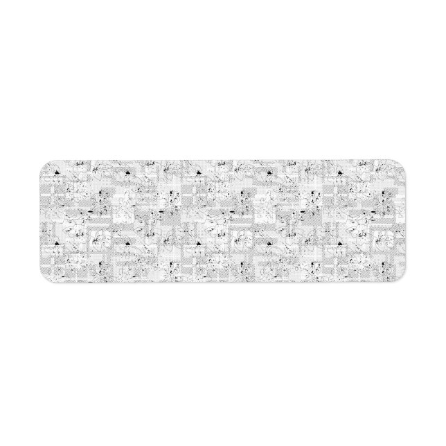 Anpassade firmaketiketterna för varumärkesbyggande returadress etikett (Framsidan)