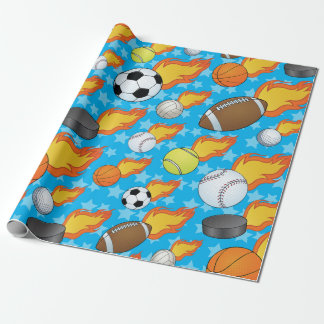Anpassade Flamsport Presentpapper