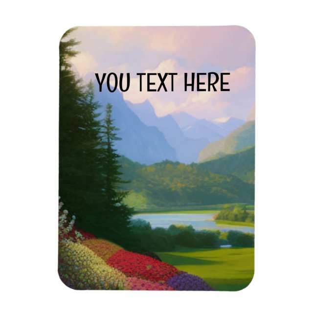 ANPASSADE Flexible Photo Magnet (Vertikal)
