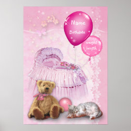 Anpassade Flicka Poster