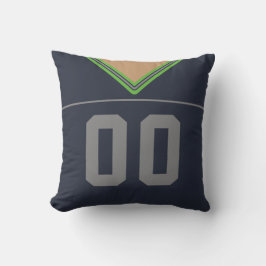Anpassade Football Jersey Number Jersey Kudde