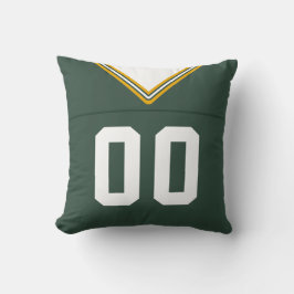 Anpassade Football Jersey Number Jersey Kudde