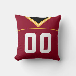 Anpassade Football Jersey Pillow Cushion, LAX Kudde