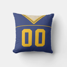 Anpassade Football Jersey Pillow Cushion, LAX Kudde