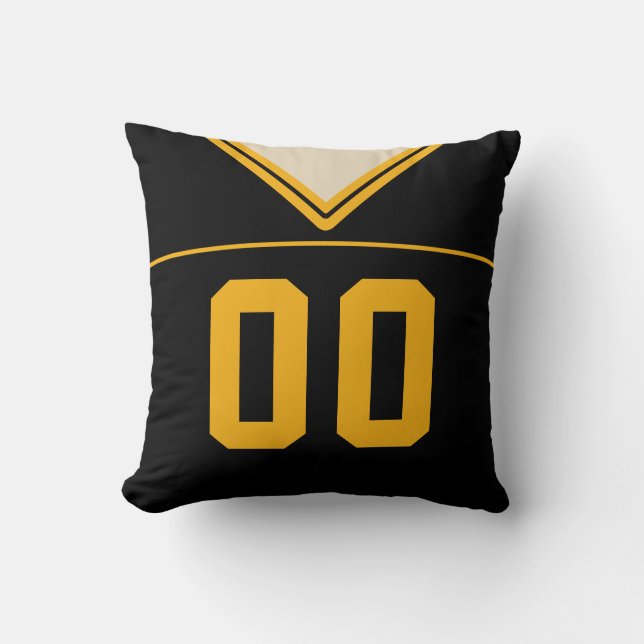 Anpassade Football LAX Jersey Pillow Cushion Kudde (Framsida)