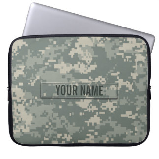 Anpassade för arméACU-kamouflage Laptop Sleeve