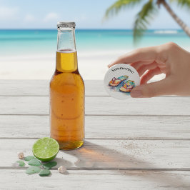 anpassade för färgämnet flinflip flops flasköppnare