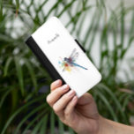 anpassade för färglös dragonfly plånboksfodral för samsung galaxy s5<br><div class="desc">vattenfärgsmålning av en vacker,  färglös drakfluga som hålls på en skugga på en vit bakgrund</div>