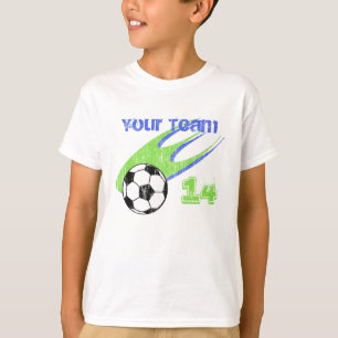 Anpassade för fotbollsåtgärd t-shirt