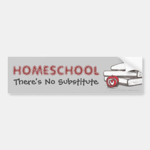 Anpassade för Homeschooling bildekal