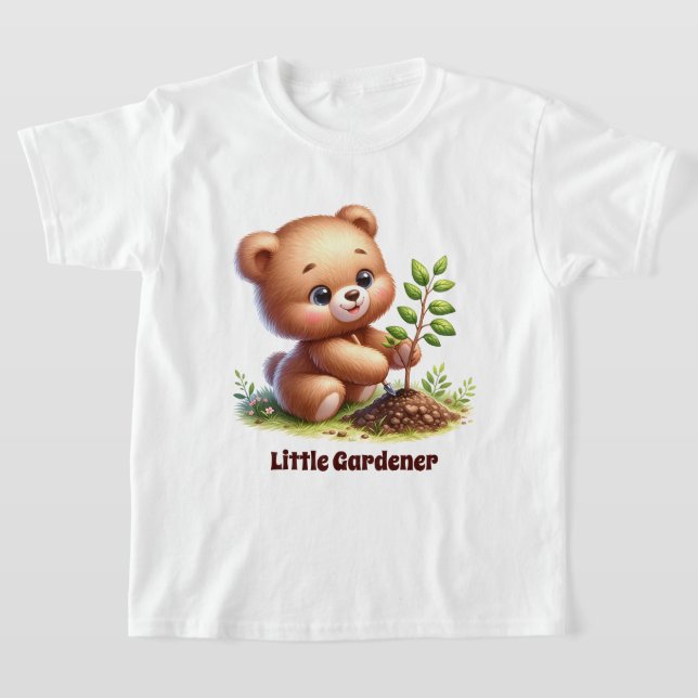 Anpassade för klämma små trädgårdsmästare t shirt (Laydown)