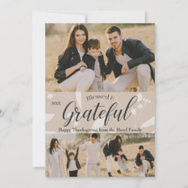 Anpassade för klassisk Thanksgiving för elegant Kort