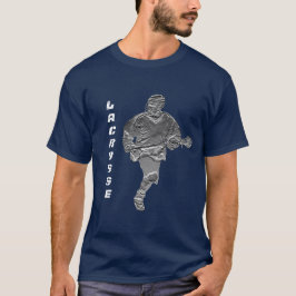 Anpassade för LacrossespelareT-tröja Tee Shirt