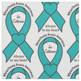 Anpassade för namn för band för MyastheniaGravis Tyg