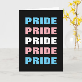 Anpassade för Pride av LGBTQ Transgender-återgiven Kort