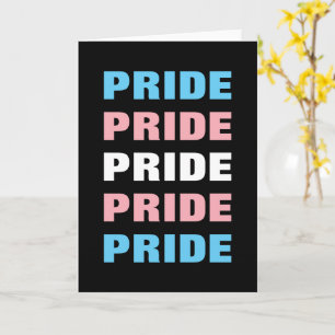 Anpassade för Pride av LGBTQ Transgender-återgiven Kort
