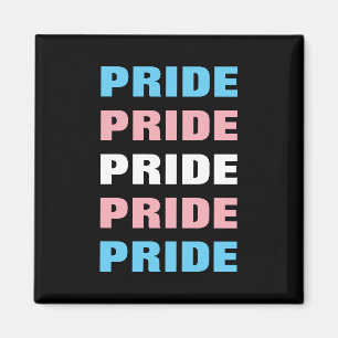 Anpassade för Pride av LGBTQ Transgender-återgiven Magnet