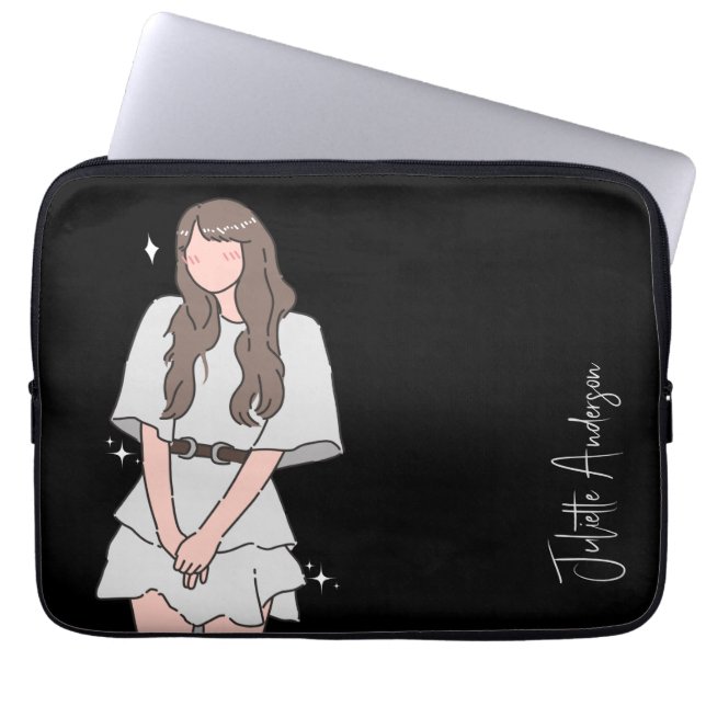 Anpassade för skönhetstävling laptop fodral (Framsidan)