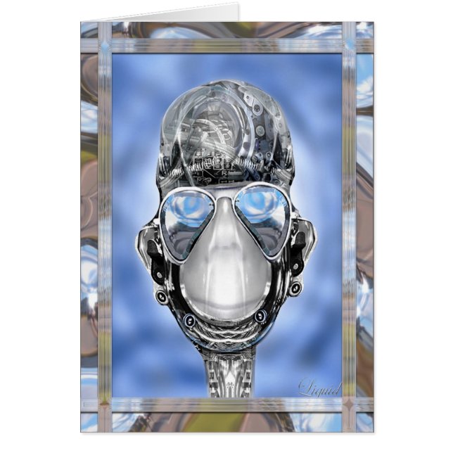 Anpassade för stötfångare hälsningskort (Framsidan)