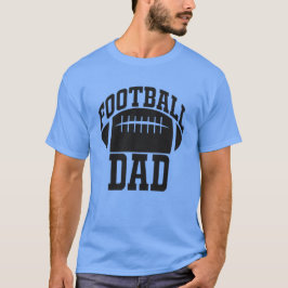Anpassade för t-shirt med fotboll i pappa