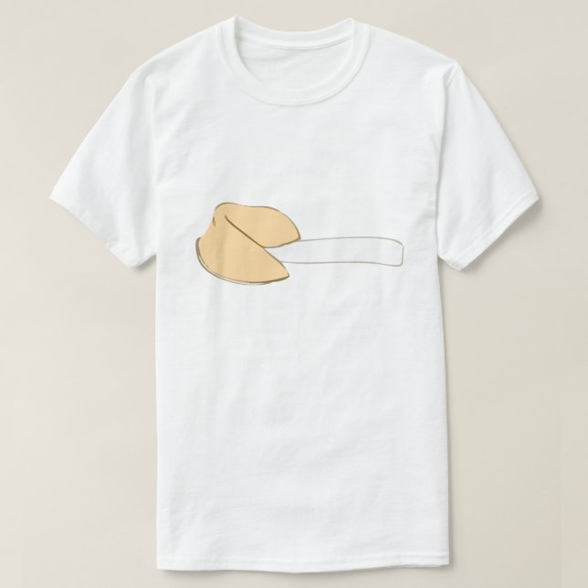 ANPASSADE FORTUNE COOKIE SHIRT TEE SHIRT (Design framsida)