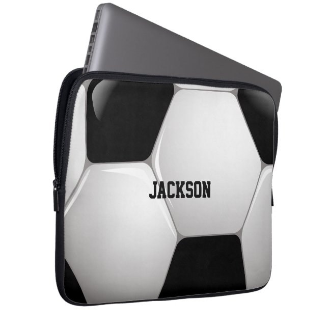 Anpassade Fotboll - fotbolls fotboll Laptop Fodral (Framsidan Höger)