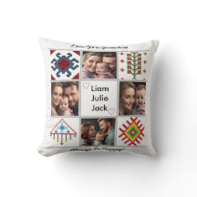 Anpassade Foto Blanket Collage