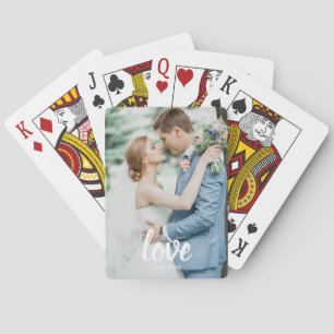Anpassade Foto Kärleksmanus Spelkort – Personliga Casinokort