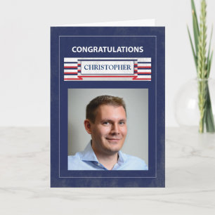 Anpassade Foto, Namn brandbekämpare Student Kort