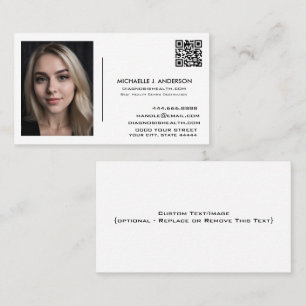 Anpassade Fotobusinesskort Snabbt Gratis Visitkort