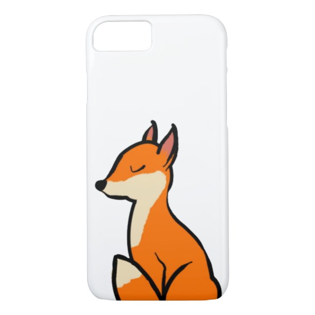 Anpassade Fox Case-Mate iPhone Skal (Baksida)