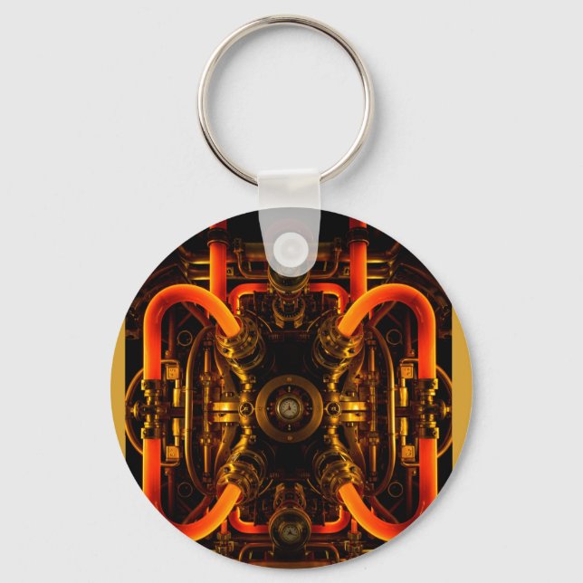 Anpassade Frisbee - Roligt utomhusspel för alla ål Nyckelring (Framsida)