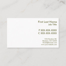 Anpassade frukt, grönsaker, affärskort visitkort