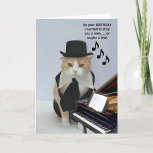 Anpassade Funny Cat Kort