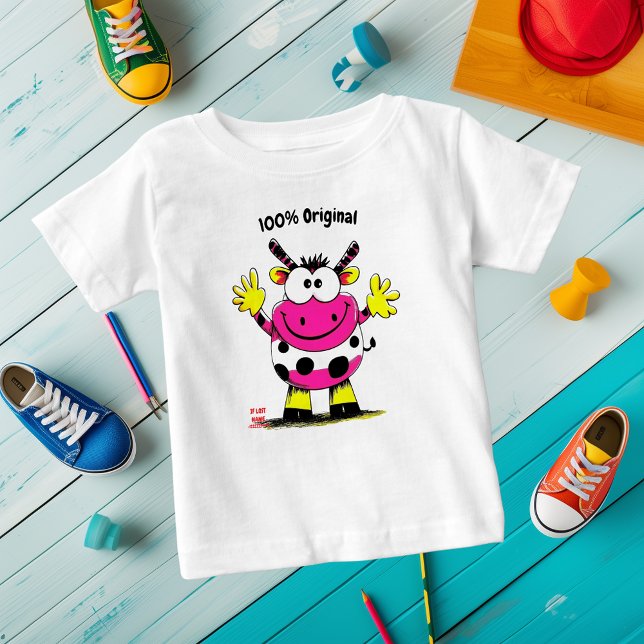 Anpassade Funny Cow Kids T-Shirt (Skapare uppladdad)