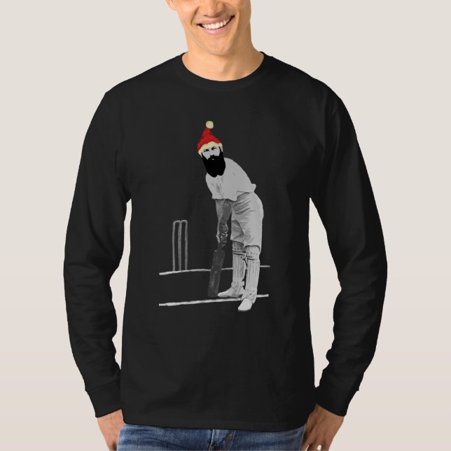 Anpassade Funny Cricket-Jumperna T Shirt (Framsida)