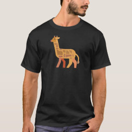 Anpassade Futuristiska Camel Emoji Festival T Shirt
