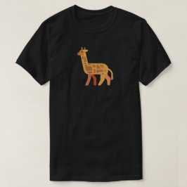 Anpassade Futuristiska Camel Emoji Festival T Shirt