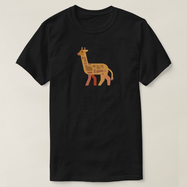 Anpassade Futuristiska Camel Emoji Festival T Shirt (Design framsida)