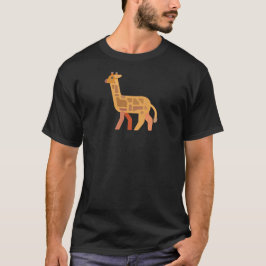 Anpassade Futuristiska Camel Emoji Festival T Shirt