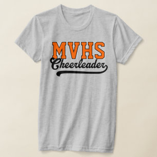 Anpassade fyrbokstavsinitiater för high school-che t shirt