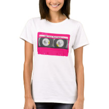 Anpassade Girly Rosa-kassettband
