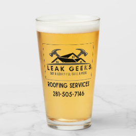 Anpassade Glass Kopp - Lägg till Logotyp/händelsem